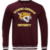 Pro Standard NCAA mens Pro Standard Mens Classic Chenille Brushed Back French Terry Crewneck Sweatshirt(Team Color)