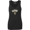 Pro Standard NHL Womens Womens NHL Classic Chenille Cotton Single Jersey Tank Top(Black)