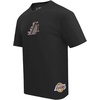 Pro Standard Mens Mens NBA Wingspan Cotton Short Sleeve Tee(Black)