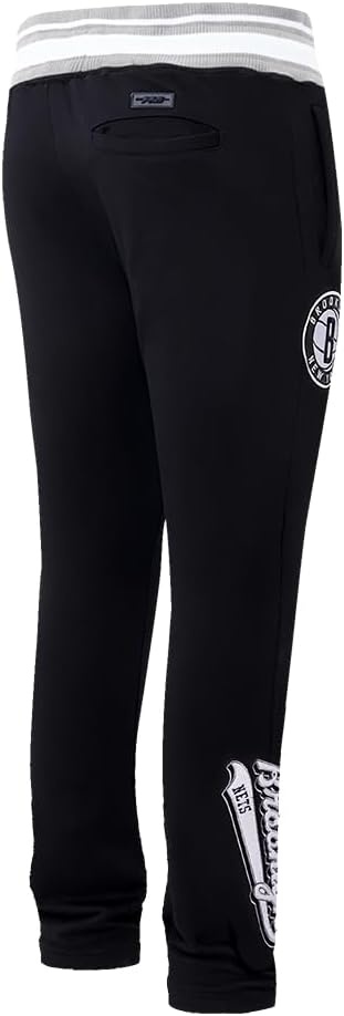 image:imagePro Standard Mens NBA Script Tail Brushed Back French Terry SweatpantBlackGray