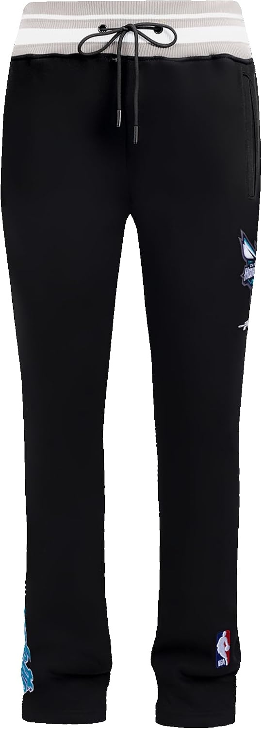 image:imagePro Standard Mens NBA Script Tail Brushed Back French Terry SweatpantBlackGray