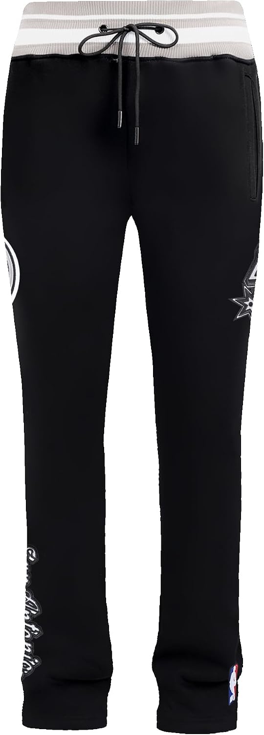 image:imagePro Standard Mens NBA Script Tail Brushed Back French Terry SweatpantBlackGray