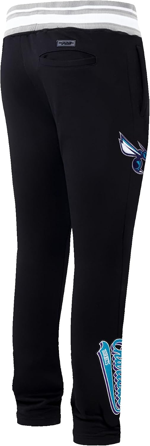 image:imagePro Standard Mens NBA Script Tail Brushed Back French Terry SweatpantBlackGray