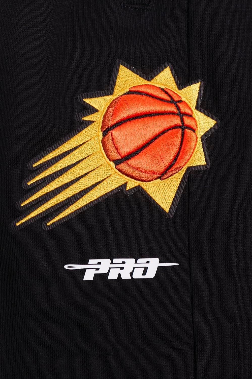 image:imagePro Standard Mens NBA Script Tail Brushed Back French Terry SweatpantBlackOrange