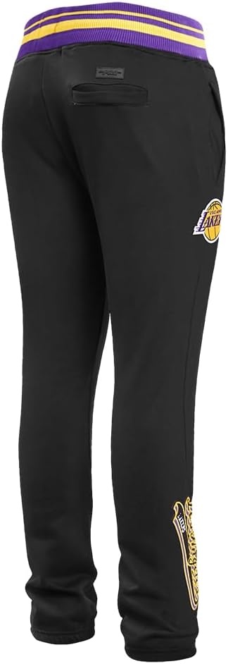 image:imagePro Standard Mens NBA Script Tail Brushed Back French Terry SweatpantBlackPurple