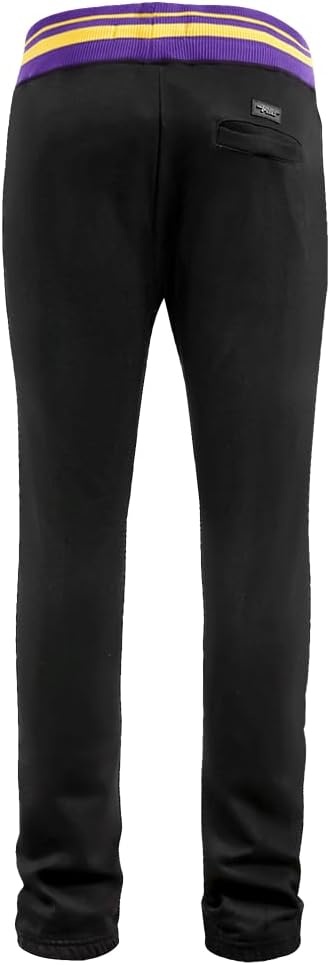 image:imagePro Standard Mens NBA Script Tail Brushed Back French Terry SweatpantBlackPurple