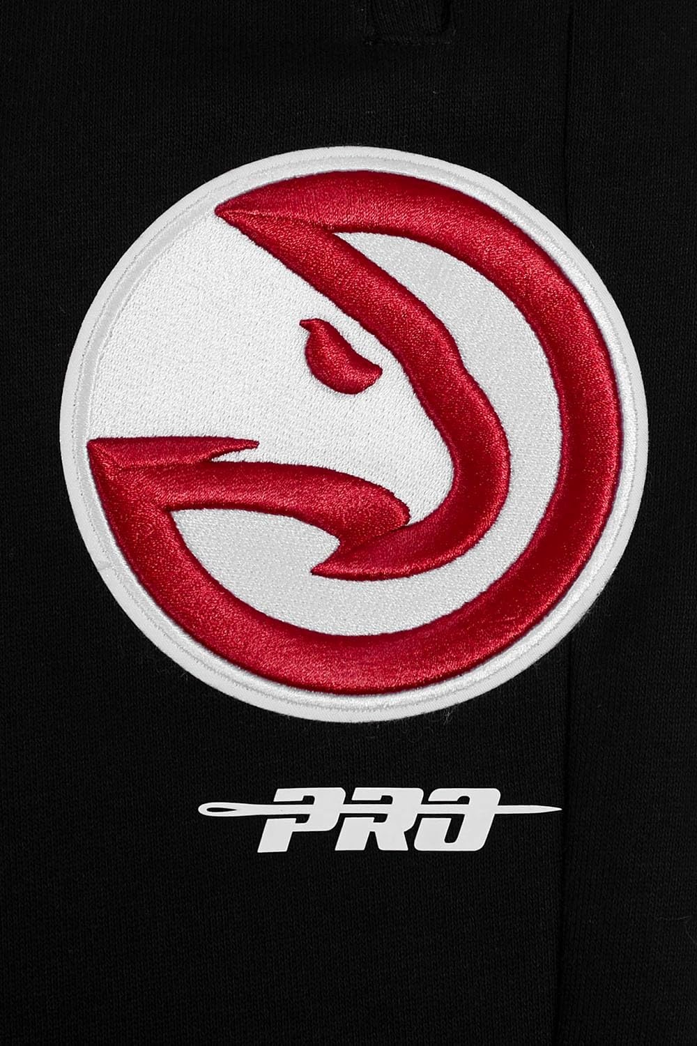 image:imagePro Standard Mens NBA Script Tail Brushed Back French Terry SweatpantBlackRedBlack