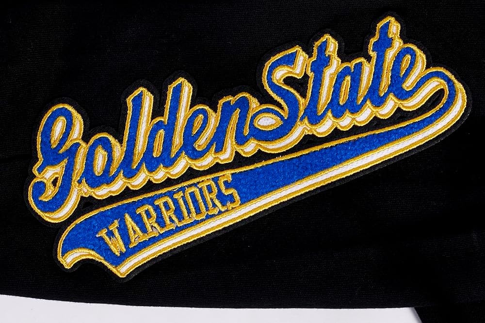 image:imagePro Standard Mens NBA Script Tail Brushed Back French Terry SweatpantBlackRoyal BlueBlack