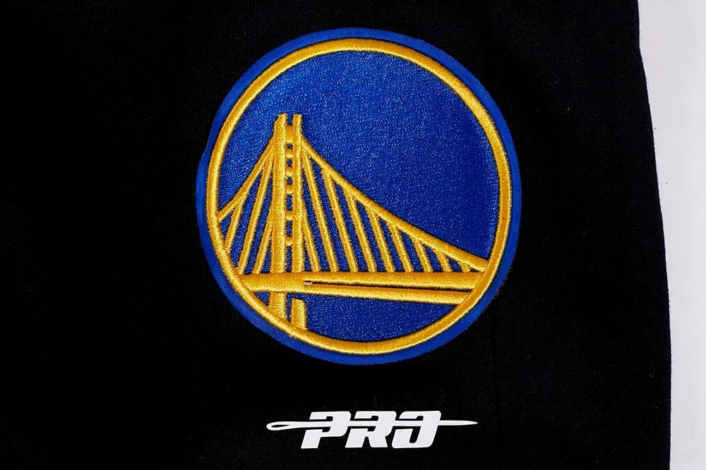 image:imagePro Standard Mens NBA Script Tail Brushed Back French Terry SweatpantBlackRoyal BlueBlack