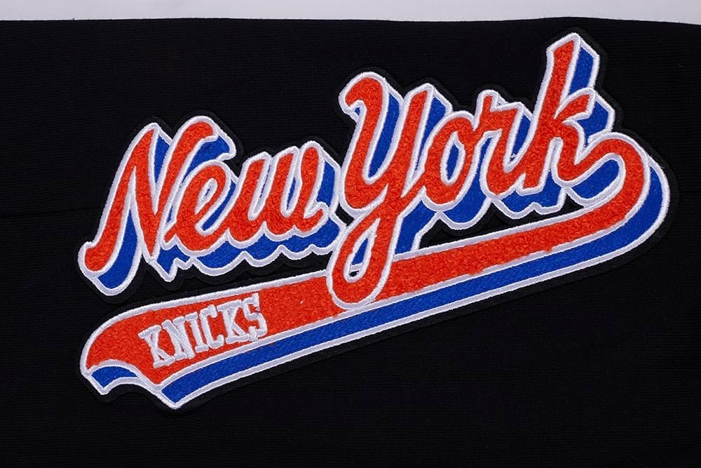 image:imagePro Standard Mens NBA Script Tail Brushed Back French Terry SweatpantBlackRoyal BlueBlack