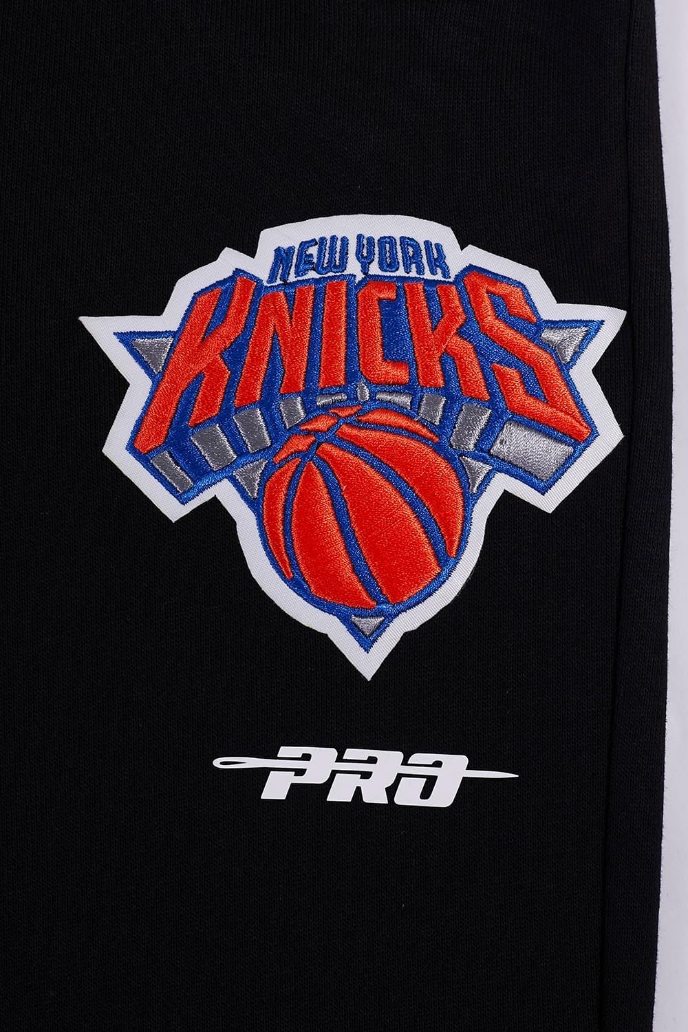 image:imagePro Standard Mens NBA Script Tail Brushed Back French Terry SweatpantBlackRoyal BlueBlack