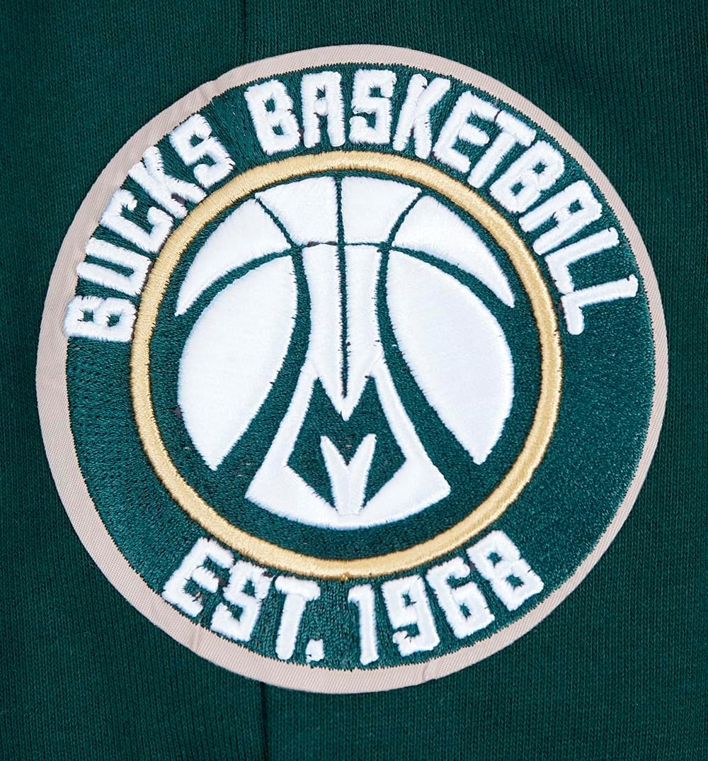 image:imagePro Standard Mens NBA Script Tail Brushed Back French Terry SweatpantForest Green