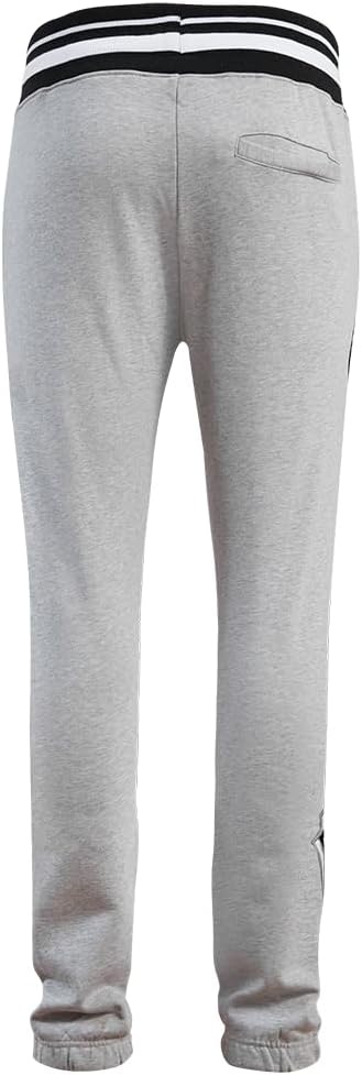 image:imagePro Standard Mens NBA Script Tail Brushed Back French Terry SweatpantHeather GrayBlack