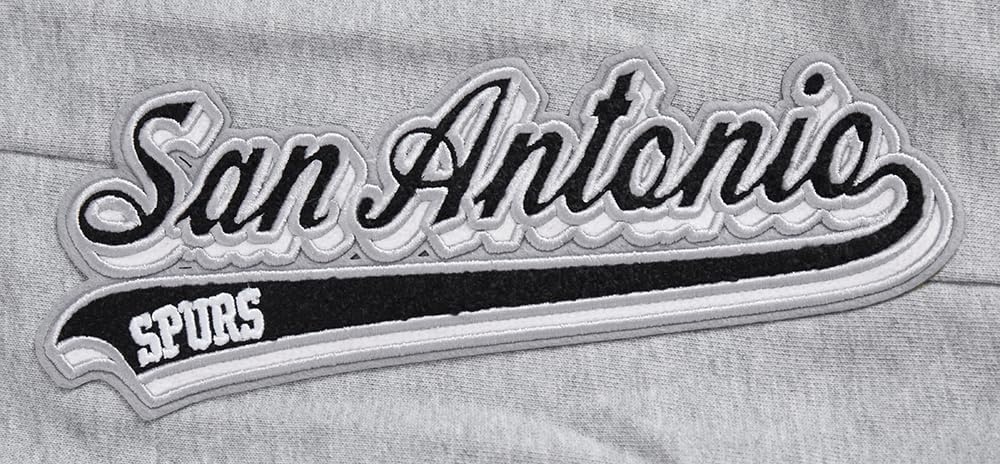image:imagePro Standard Mens NBA Script Tail Brushed Back French Terry SweatpantHeather GrayBlack