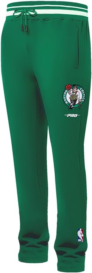 image:imagePro Standard Mens NBA Script Tail Brushed Back French Terry SweatpantKelly Green