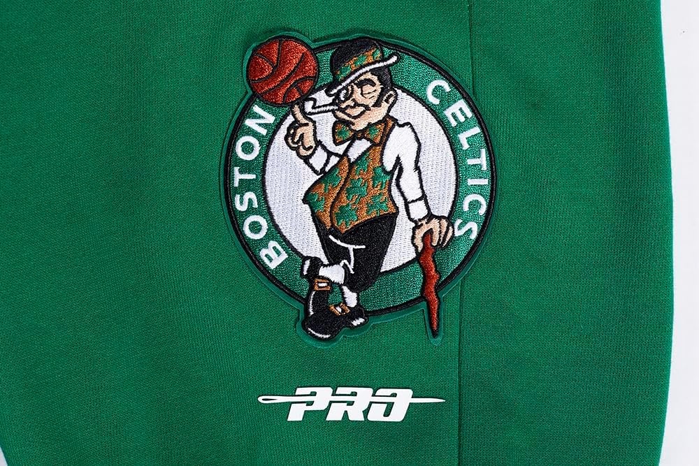 image:imagePro Standard Mens NBA Script Tail Brushed Back French Terry SweatpantKelly Green