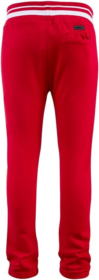 image:imagePro Standard Mens NBA Script Tail Brushed Back French Terry SweatpantRed