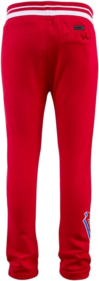 image:imagePro Standard Mens NBA Script Tail Brushed Back French Terry SweatpantRed