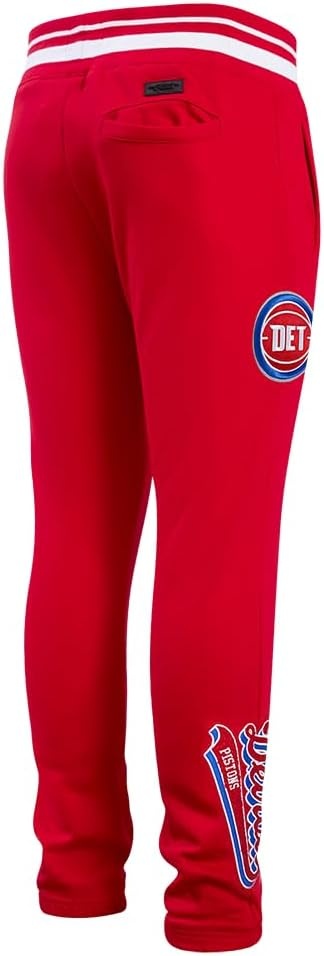 image:imagePro Standard Mens NBA Script Tail Brushed Back French Terry SweatpantRed