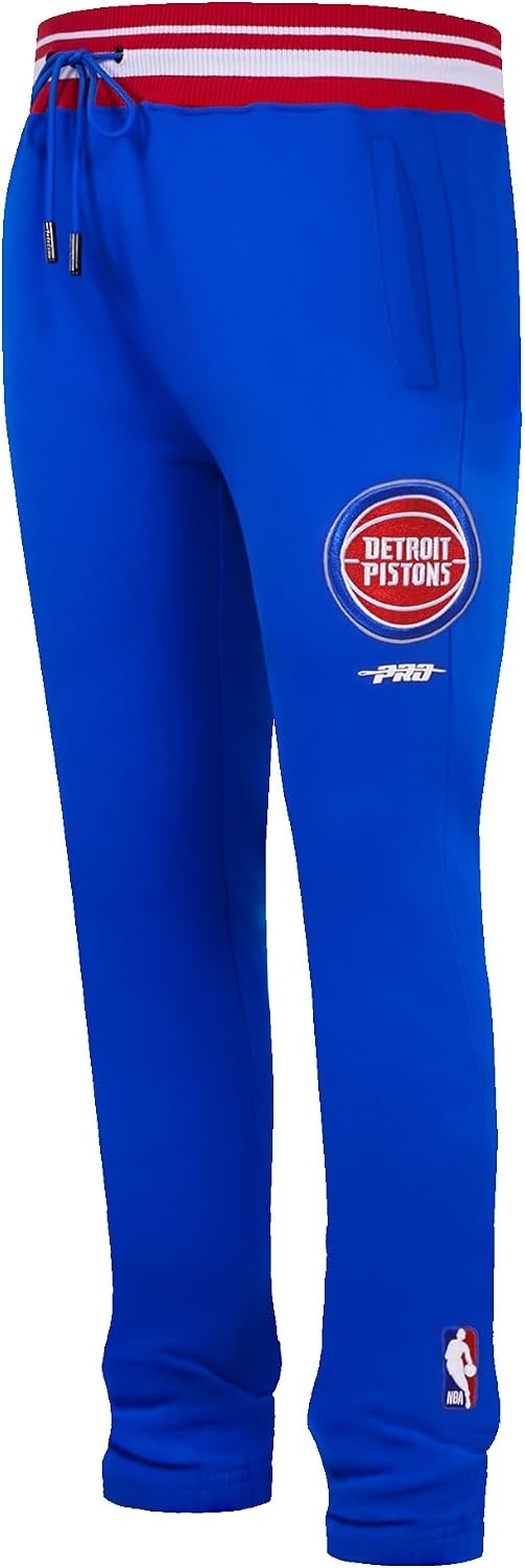 image:imagePro Standard Mens NBA Script Tail Brushed Back French Terry SweatpantRoyal BlueRed