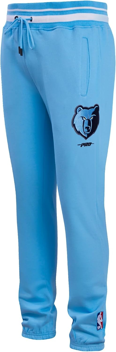 image:imagePro Standard Mens NBA Script Tail Brushed Back French Terry SweatpantUniversity Blue