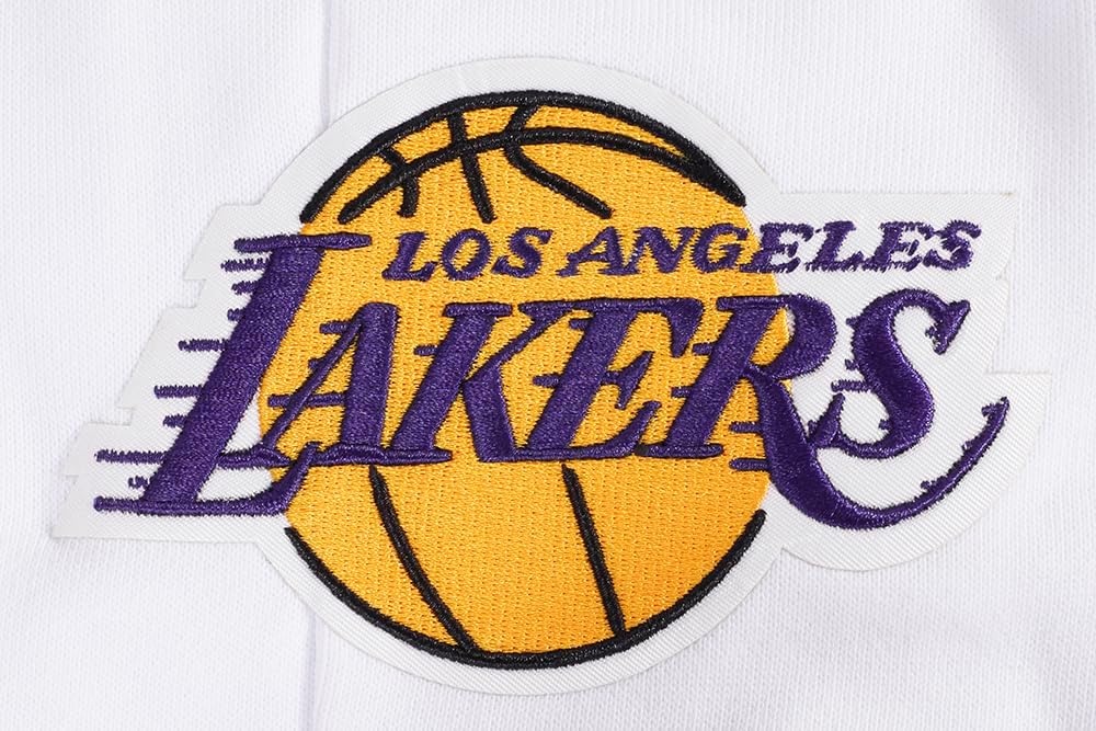 image:imagePro Standard Mens NBA Script Tail Brushed Back French Terry SweatpantWhiteBlack