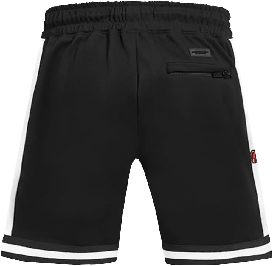 image:imagePro Standard NBA Mens Pro Standard Mens NBA Script Tail Cotton Double Knit Athletic ShortBlack