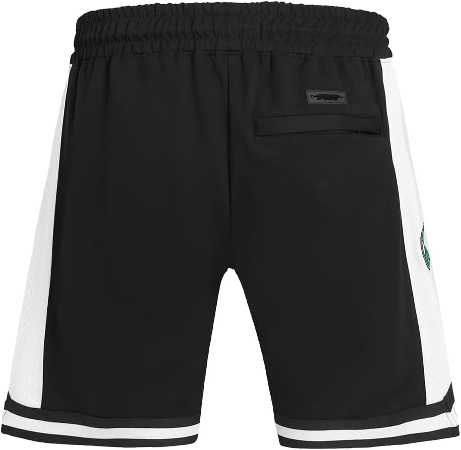 image:imagePro Standard NBA Mens Pro Standard Mens NBA Script Tail Cotton Double Knit Athletic ShortBlack