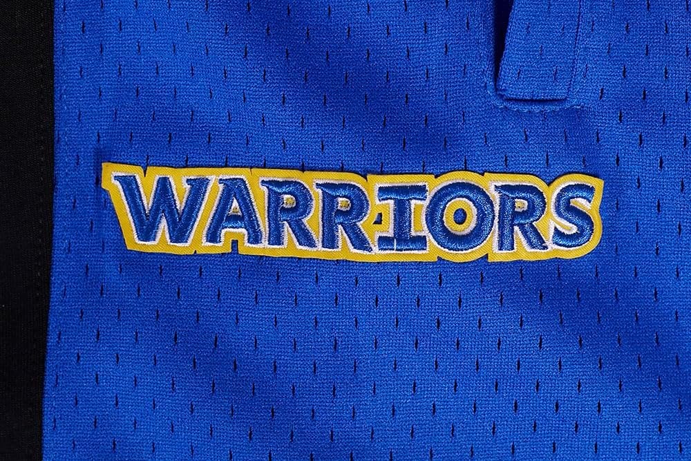 image:imagePro Standard NBA Mens Pro Standard Mens NBA Script Tail Cotton Double Knit Athletic ShortBlackRoyal BlueBlack