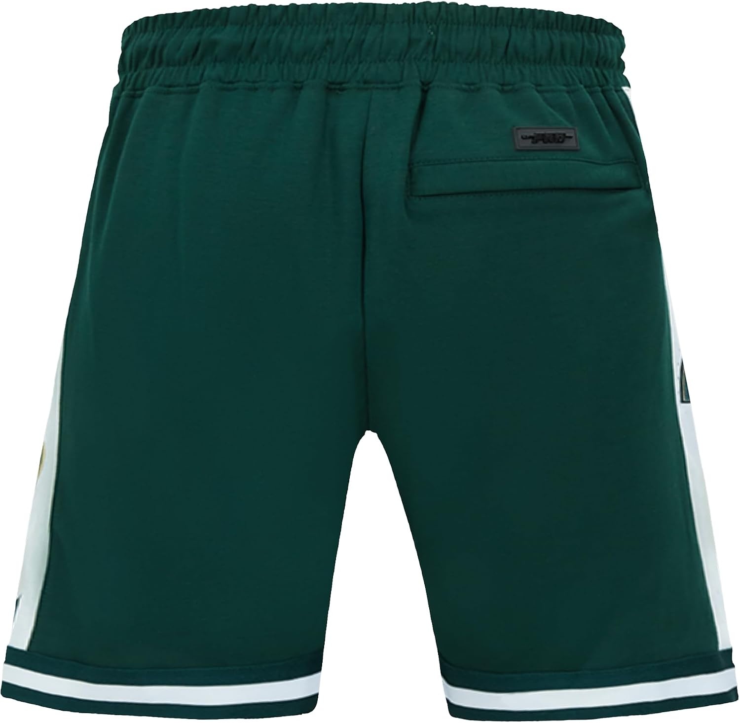 image:imagePro Standard NBA Mens Pro Standard Mens NBA Script Tail Cotton Double Knit Athletic ShortForest Green
