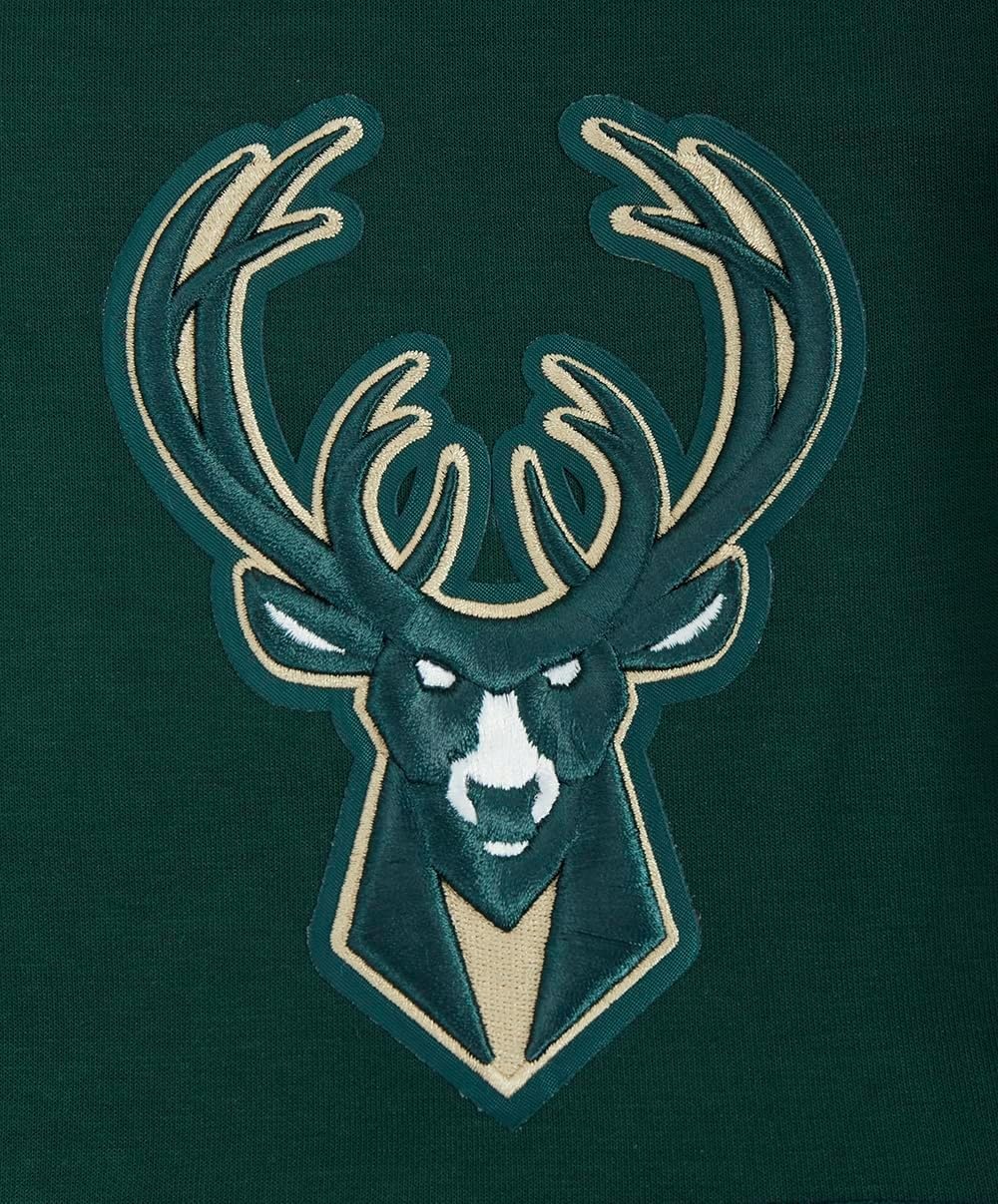 image:imagePro Standard NBA Mens Pro Standard Mens NBA Script Tail Cotton Double Knit Athletic ShortForest Green
