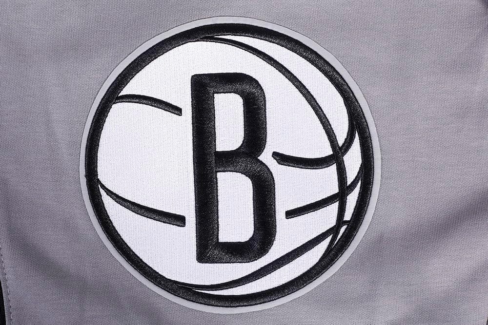 image:imagePro Standard NBA Mens Pro Standard Mens NBA Script Tail Cotton Double Knit Athletic ShortGrayBlack
