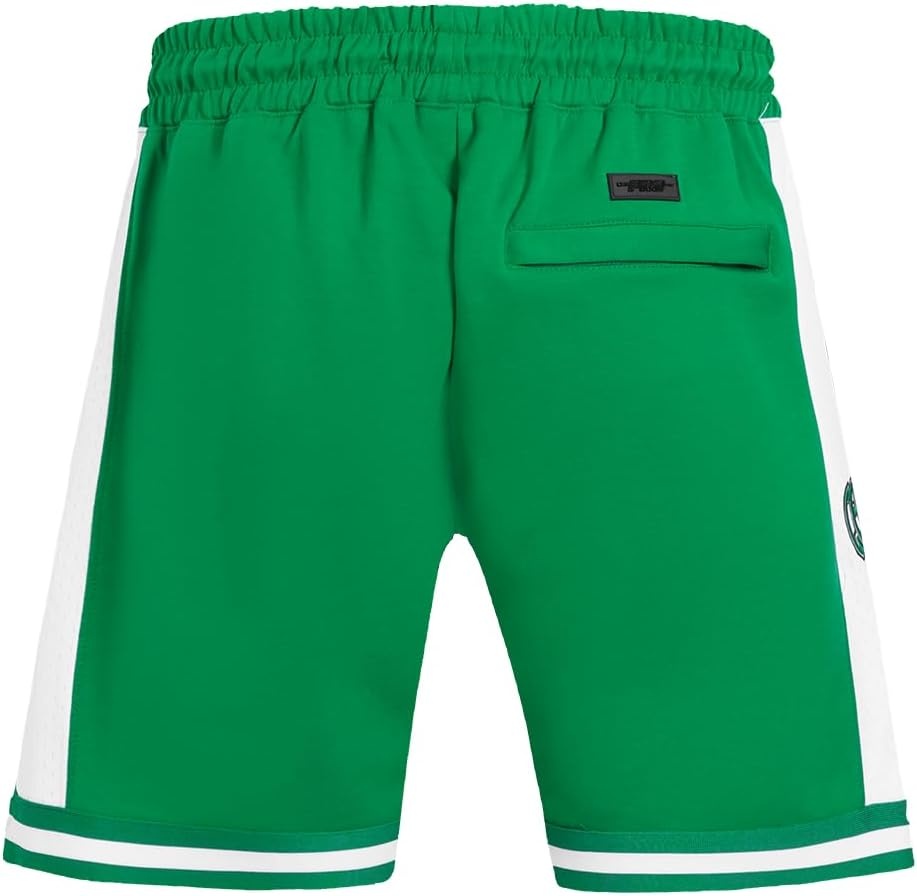 image:imagePro Standard NBA Mens Pro Standard Mens NBA Script Tail Cotton Double Knit Athletic ShortKelly Green