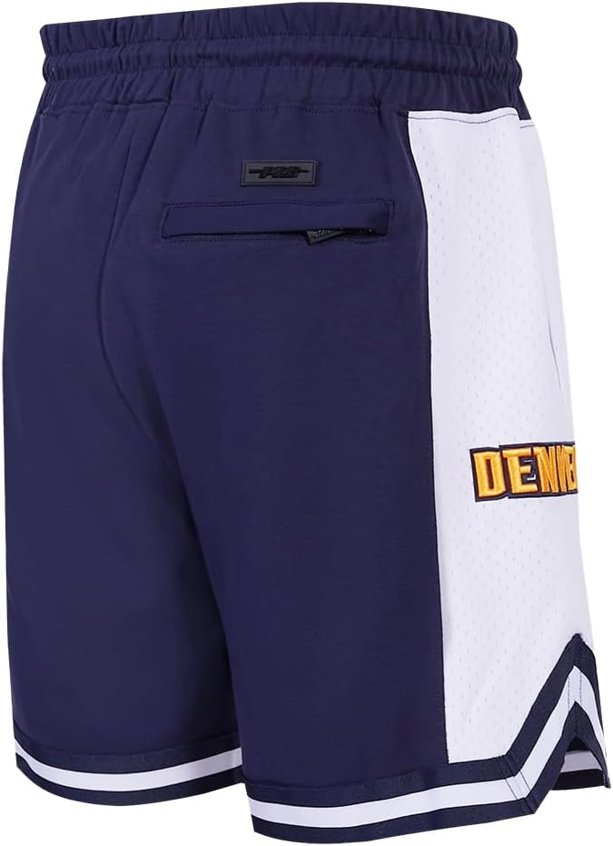 image:imagePro Standard NBA Mens Pro Standard Mens NBA Script Tail Cotton Double Knit Athletic ShortMidnight Navy
