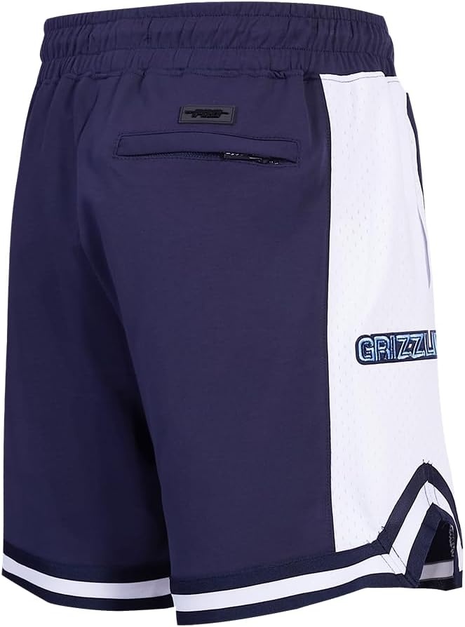 image:imagePro Standard NBA Mens Pro Standard Mens NBA Script Tail Cotton Double Knit Athletic ShortMidnight Navy