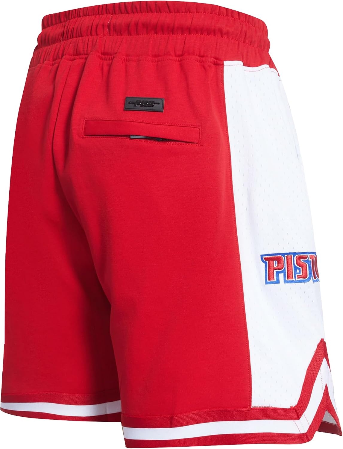 image:imagePro Standard NBA Mens Pro Standard Mens NBA Script Tail Cotton Double Knit Athletic ShortRed