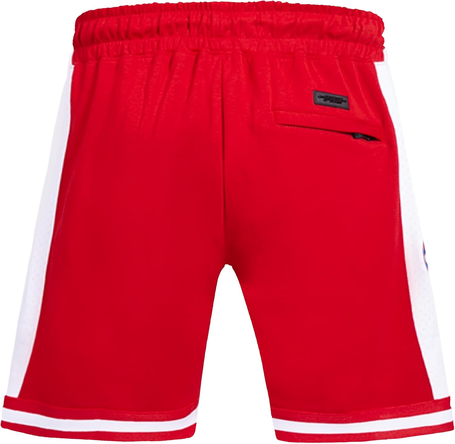 image:imagePro Standard NBA Mens Pro Standard Mens NBA Script Tail Cotton Double Knit Athletic ShortRed