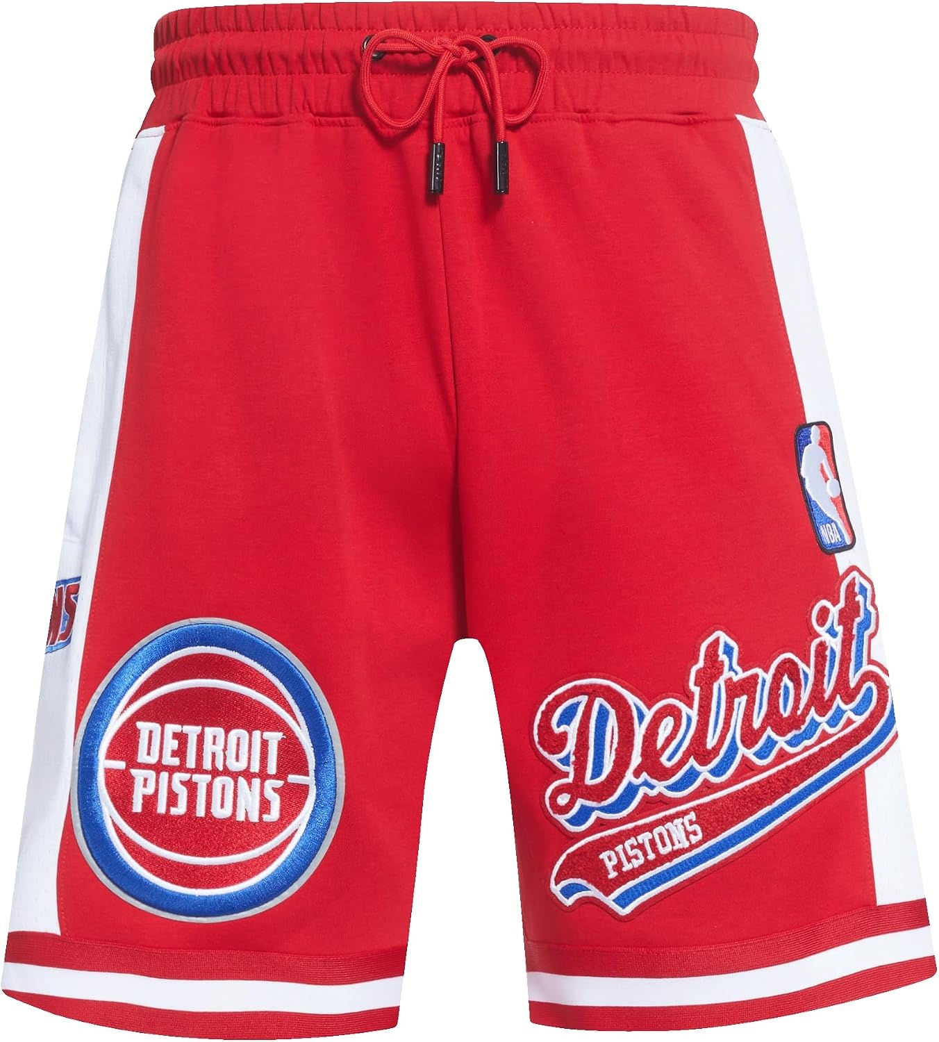 image:imagePro Standard NBA Mens Pro Standard Mens NBA Script Tail Cotton Double Knit Athletic ShortRed