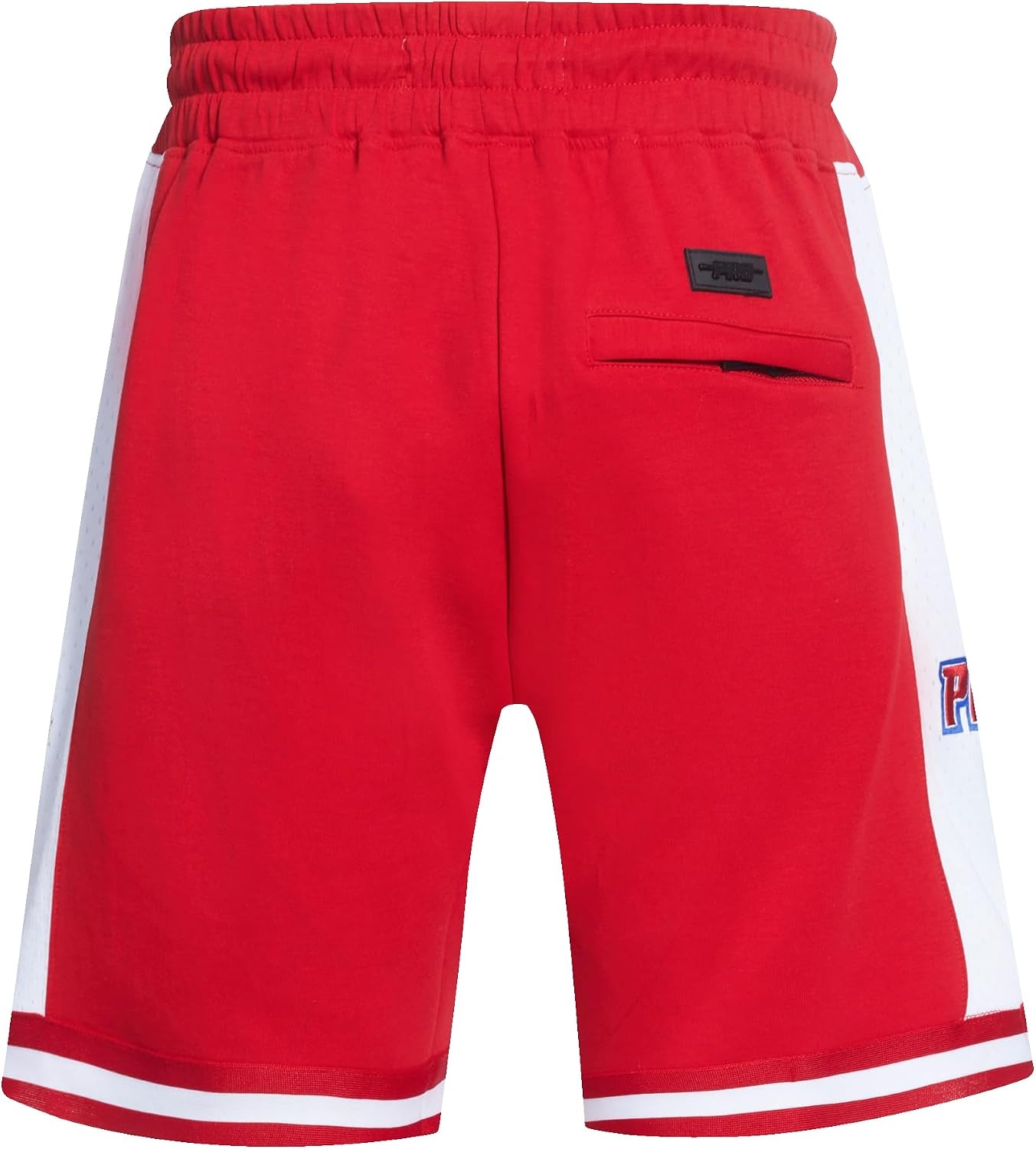 image:imagePro Standard NBA Mens Pro Standard Mens NBA Script Tail Cotton Double Knit Athletic ShortRed