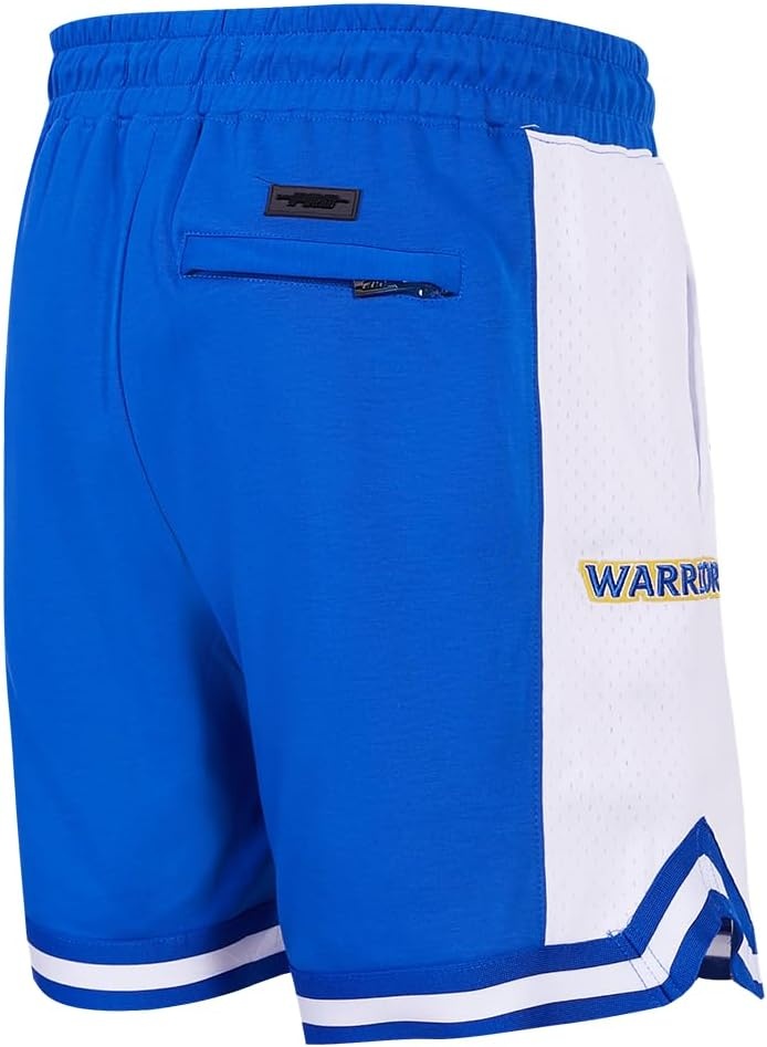 image:imagePro Standard NBA Mens Pro Standard Mens NBA Script Tail Cotton Double Knit Athletic ShortRoyal Blue