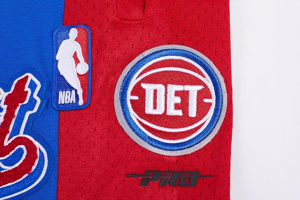 image:imagePro Standard NBA Mens Pro Standard Mens NBA Script Tail Cotton Double Knit Athletic ShortRoyal BlueRed