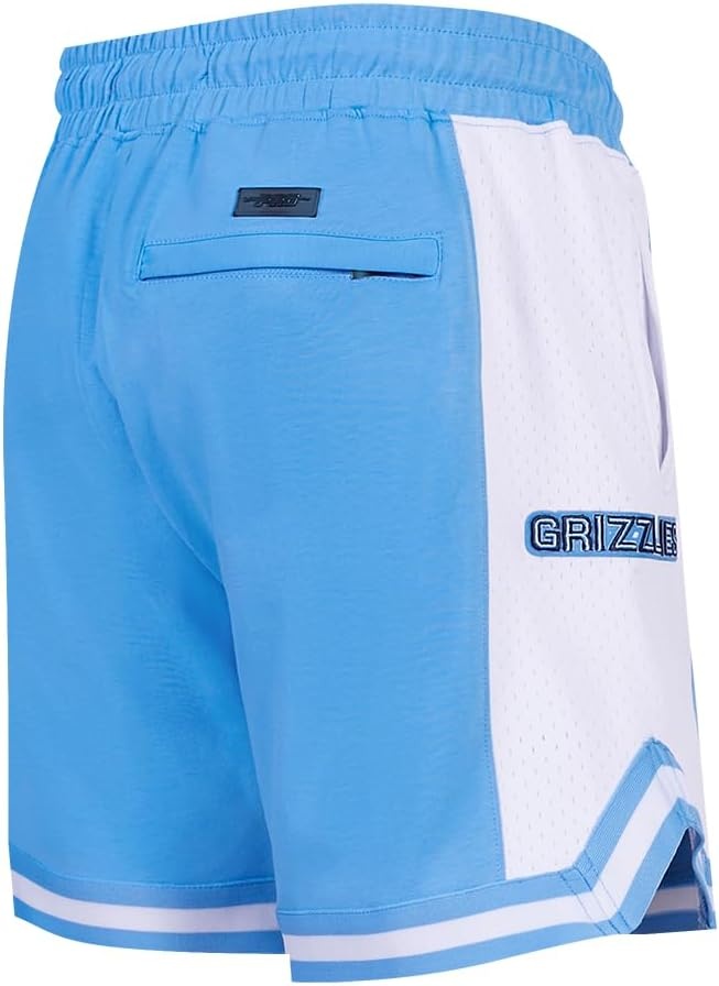 image:imagePro Standard NBA Mens Pro Standard Mens NBA Script Tail Cotton Double Knit Athletic ShortUniversity Blue