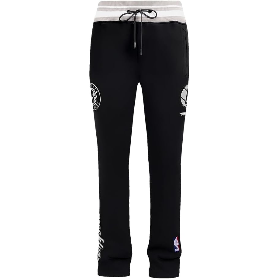 image:imagePro Standard Mens NBA Script Tail Brushed Back French Terry SweatpantBlackGray