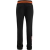 Pro Standard Mens NBA Script Tail Brushed Back French Terry Sweatpant(Black/Orange)