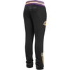 Pro Standard Mens NBA Script Tail Brushed Back French Terry Sweatpant(Black/Purple)