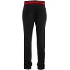 Pro Standard Mens NBA Script Tail Brushed Back French Terry Sweatpant(Black/Red/Black)