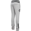 Pro Standard Mens NBA Script Tail Brushed Back French Terry Sweatpant(Heather Gray/Black)