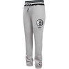 Pro Standard Mens NBA Script Tail Brushed Back French Terry Sweatpant(Heather Gray/Black)