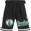Pro Standard NBA Mens Pro Standard Mens NBA Script Tail Cotton Double Knit Athletic Short(Black)