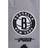 Pro Standard NBA Mens Pro Standard Mens NBA Script Tail Cotton Double Knit Athletic Short(Black/Gray)